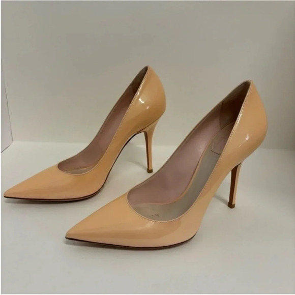 Christian Dior Patent Leather Pointed Toe Stiletto Heels - Picture 9 of 11